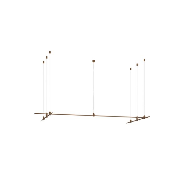 Donolux DL20225L2000x1L1000x2C B.Bronze Donolux Magnet Modular System «CODE 1.2», L2000хL1000x2хH95-3000 мм (высота регулируется), DC24V, по, изображение 3