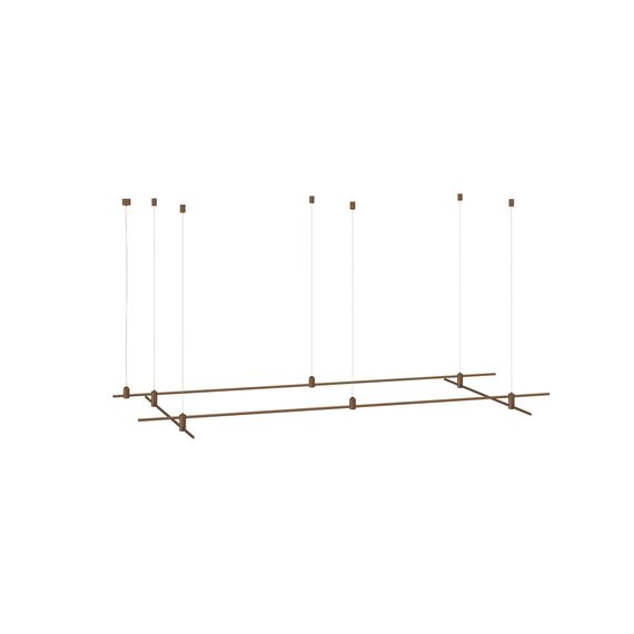 Donolux DL20225L2000x1000C B.Bronze Donolux Magnet Modular System «CODE 1.2», L2000хL1000хH95-3000 мм (высота регулируется), DC24V, подв, изображение 3