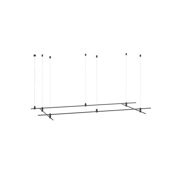 Donolux DL20225L2000x1000C Black Donolux Magnet Modular System «CODE 1.2», L2000хL1000хH95-3000 мм (высота регулируется), DC24V, подв, изображение 3
