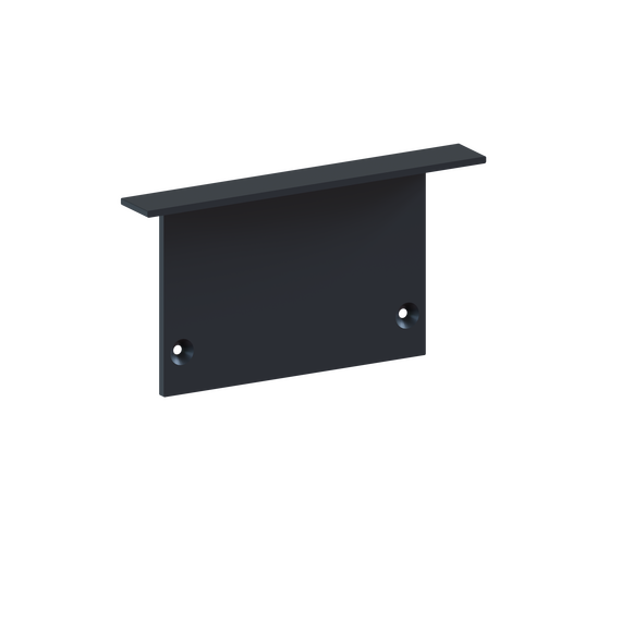 Donolux DNCAP18529RAL9005 Боковая заглушка для профиля DN18529 Цвет: Черный матовый RAL9005,Серия:DN8ALE