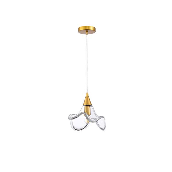 Donolux S111055.1Brass Подвес, 1хЕ27 40Вт, плафон стеклянный, прозрачный, изображение 3
