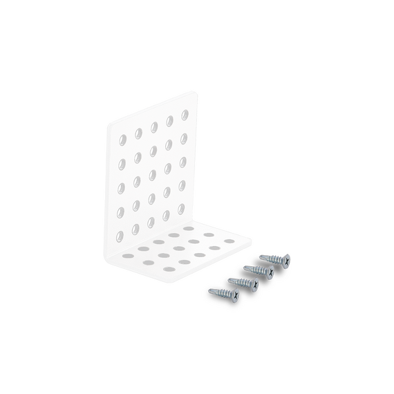 Donolux DNFix18526W Крепление для профиля DN18526. 27*47*2mm 1 шт., белый, изображение 2