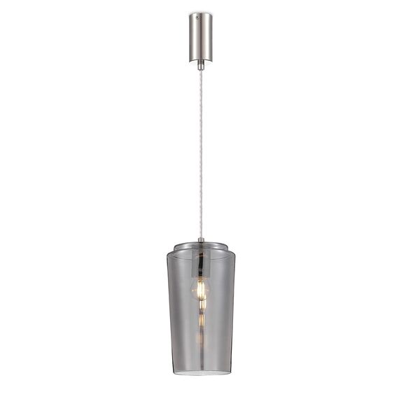 Donolux S111058.1Smoky Подвес, D150xH270 мм, 1хЕ27 40Вт, дымчатый, изображение 2