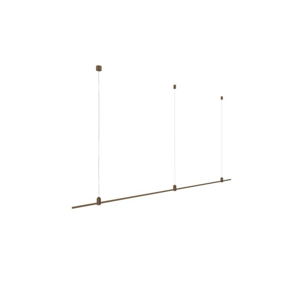 Donolux DL20225L2000C B.Bronze Donolux Magnet Modular System «CODE 1.2», L2000хH95-3000 мм (высота регулируется), DC24V, подвесное