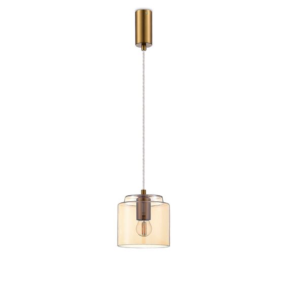Donolux S111056.1Amber Подвес, D150xH145 мм, 1хЕ27 40В, янтарный, изображение 3