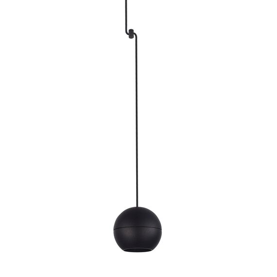 Donolux DL18445WW8W1SB Светильник подвесной для CIRCLE System, Apple, 8,5Вт, 3000К, черный, провод черный, изображение 2
