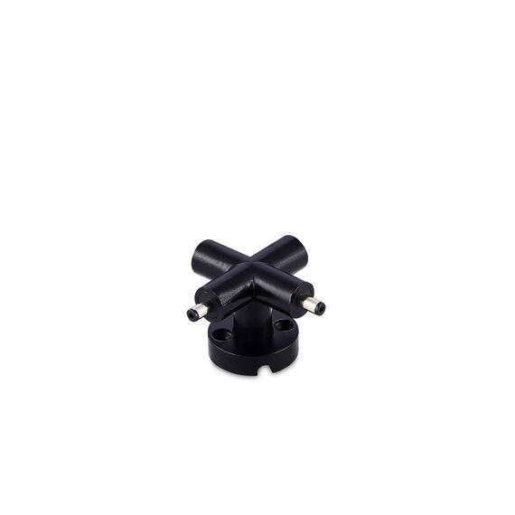 Donolux X Connector DL20651 B Токопроводящий Х-соединитель для светильника DL20651, DC24В, черный, изображение 3