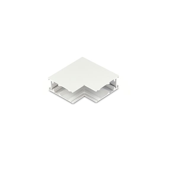 Donolux Inner corner DLS CW Внутренний угол-соединитель для подвесного/накладного/встраиваемого шинопровода Slim Line, L60*W50*H41 мм, белый, изображение 3