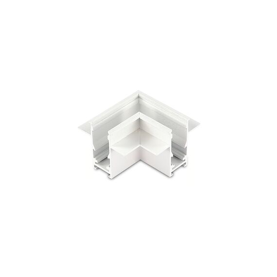 Donolux L corner DLS InW L-образный угол-соединитель для встраиваемого шинопровода, L60*W60*H41 мм, белый, изображение 4