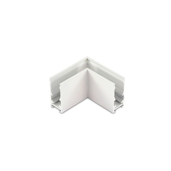 Donolux L corner DLS CW L-образный угол-соединитель для подвесного/накладного/встраиваемого шинопровода Slim Line, L60*W60*H41 мм, белый, изображение 4