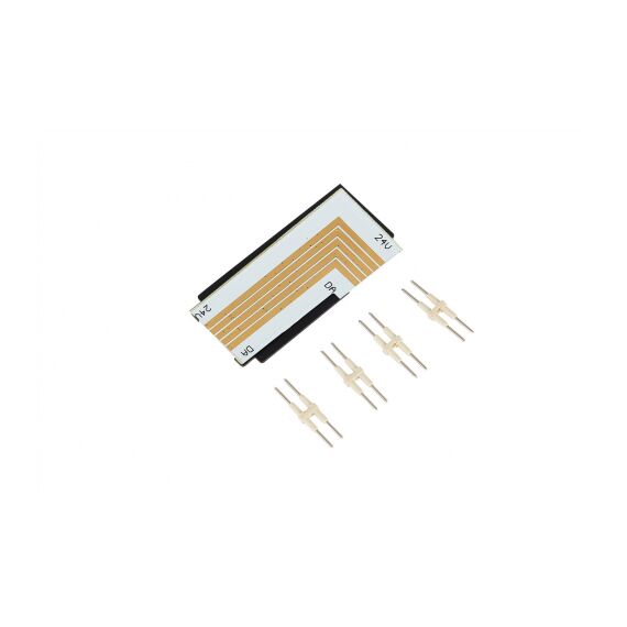 Donolux Corner Plate DLMX White Sp Угловая плата L65 мм белого цвета для магнитного шинопровода DLM/X