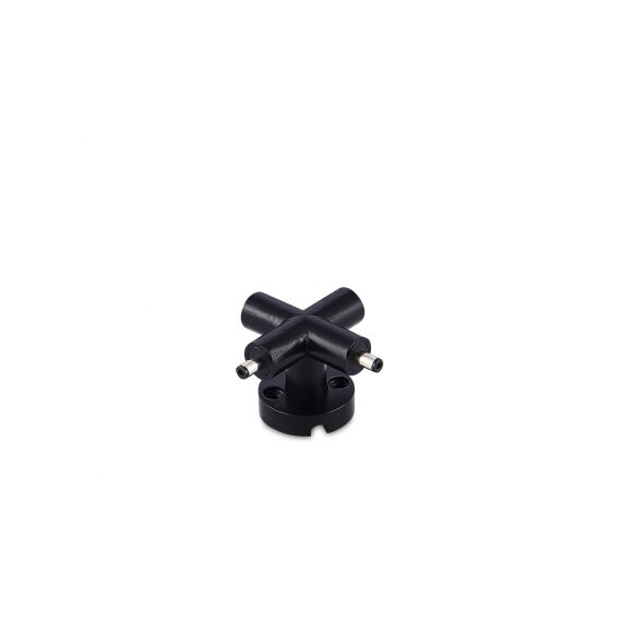 Donolux X Connector DL20651 B Токопроводящий Х-соединитель для светильника DL20651, DC24В, черный