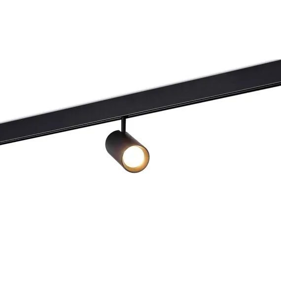 Donolux DL20604WW15B Led светильник Slim Line,  Alpha, DC 48В 15Вт, D55xL115 мм, 1450Лм, 36°, 3000К, недиммируемый, IP20, Ra>90, черный, изображение 4