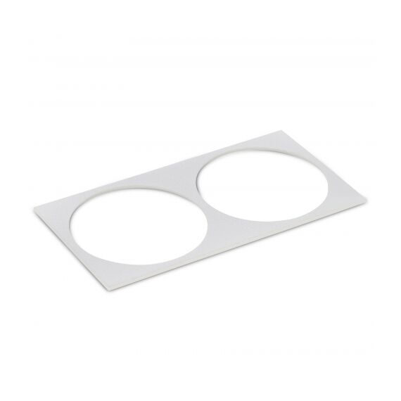 Donolux Frame DL20761W2 Декоративная  двойная рамка для светильника DL20761, 175х89х2.5, белая