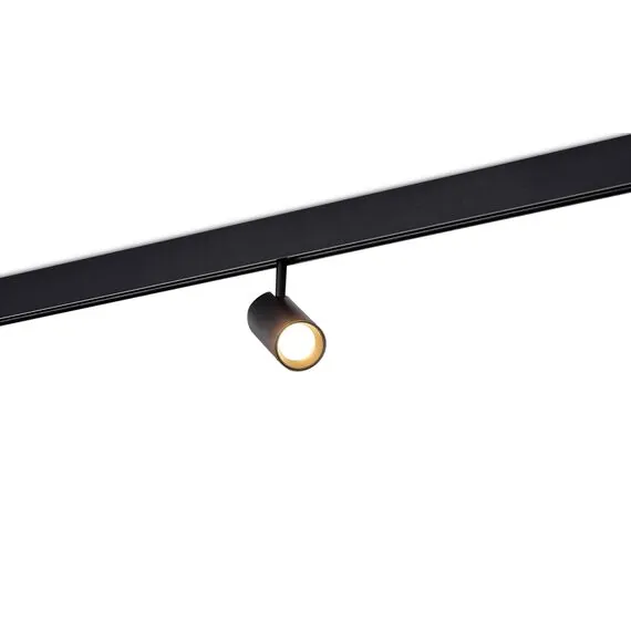 Donolux DL20604WW10B Led светильник Slim Line,  Alpha, DC 48В 10Вт, D45xL100 мм, 800Лм, 36°, 3000К, недиммируемый, IP20, Ra>90, черный, изображение 2