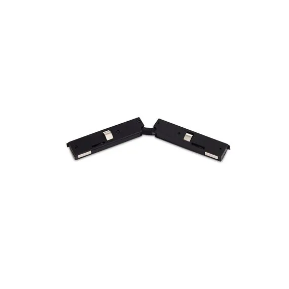 Donolux Сonnector 90 DLSM B Токопроводящий соединитель для шинопроводов Slim Line Mini, DC 24В, L108xW4,8xH10,5 мм, длина провода 10 мм, черный, изображение 3