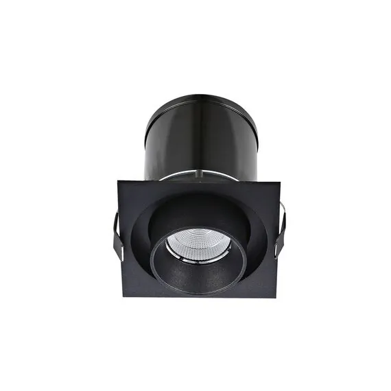 Donolux DL18621/01SQ Black Dim Встраиваемый светодиодный светильник, 9,2Вт, изображение 3