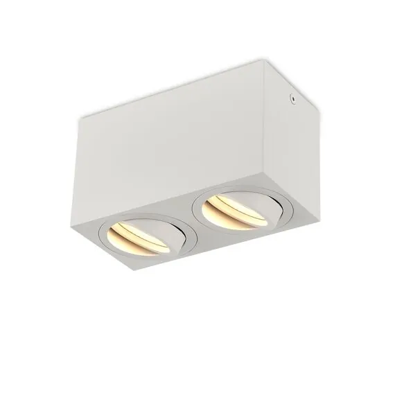 Donolux DL18613SQ2W Накладной светодиодный светильник, GU10, L160xW80хH90мм, IP20, белый, без лампы, изображение 5