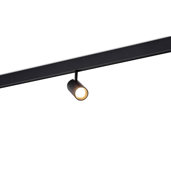 Donolux DL20604WW10B Led светильник Slim Line,  Alpha, DC 48В 10Вт, D45xL100 мм, 800Лм, 36°, 3000К, недиммируемый, IP20, Ra>90, черный, изображение 2