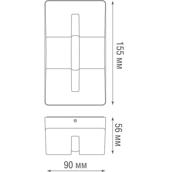 Donolux DL20504N3DG Ландшафтный светильник IP65, L155xW90xH56 мм, 3Вт, 4000К, темно-серый, изображение 5