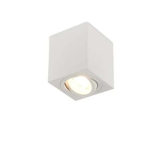 Donolux DL18613SQ1W Накладной светодиодный светильник, GU10, L80xW80хH90мм, IP20, белый, без лампы, изображение 5