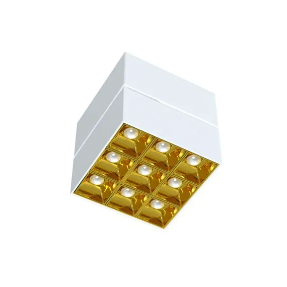 Donolux DL18153SQ9W1WG Накладной светодиодный светильник, 11Вт, изображение 4