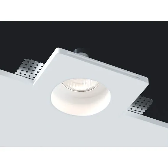 Donolux DL270R1W Светильник встраиваемый гипсовый, белый, 1xGU10, изображение 7