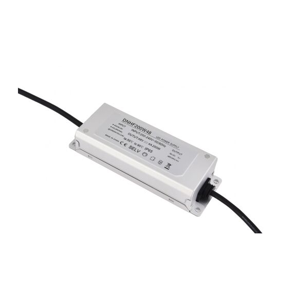 Donolux DNHF200W48 Блок питания для Sling System, 200Вт,DC48В,4А, IP65, 176x57x31 мм
