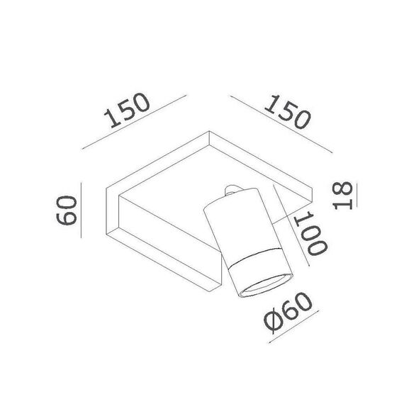 Donolux DL18441/01 White R Dim Светильник светодиодный, 6Вт, изображение 2