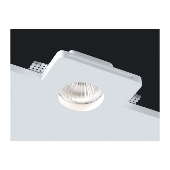 Donolux DL271R1W Светильник встраиваемый гипсовый, белый, 1xGU10