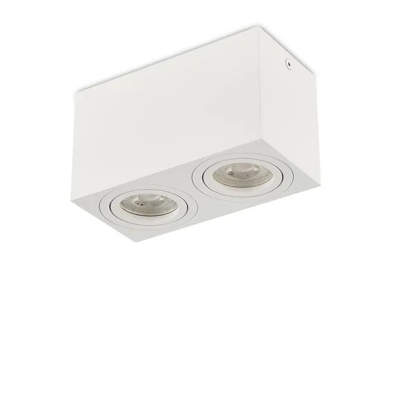Donolux DL18613SQ2W Накладной светодиодный светильник, GU10, L160xW80хH90мм, IP20, белый, без лампы, изображение 3