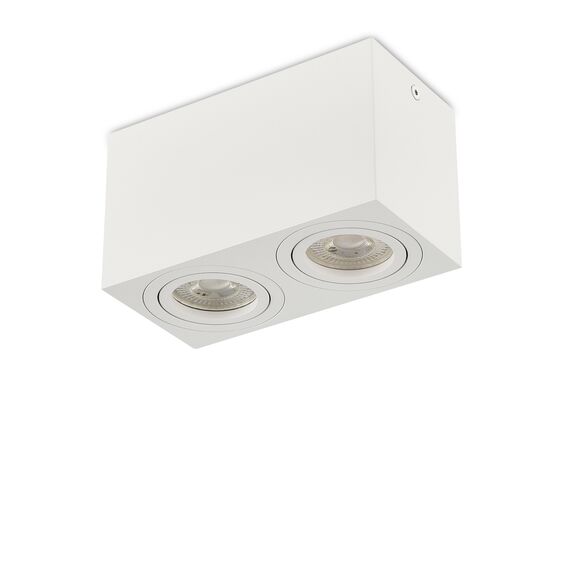 Donolux DL18613SQ2W Накладной светодиодный светильник, GU10, L160xW80хH90мм, IP20, белый, без лампы, изображение 3