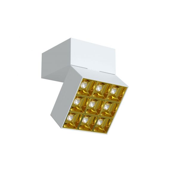 Donolux DL18153SQ9W1WG Накладной светодиодный светильник, 11Вт