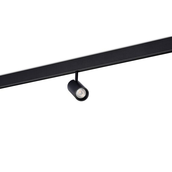 Donolux DL20604NW10B Led светильник Slim Line,  Alpha, DC 48В 10Вт, D45xL100 мм, 900Лм, 36°, 4000К, недиммируемый, IP20, Ra>90, черный, изображение 3