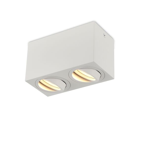 Donolux DL18613SQ2W Накладной светодиодный светильник, GU10, L160xW80хH90мм, IP20, белый, без лампы, изображение 5