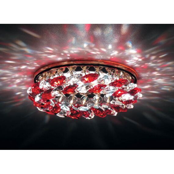 Donolux DL061.79.1/6 crystal/red Встраиваемый светильник