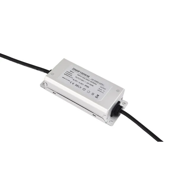 Donolux DNHF100W48 Блок питания для Sling System, 100Вт,DC48В,2А, IP65, 152x57x28 мм, изображение 3