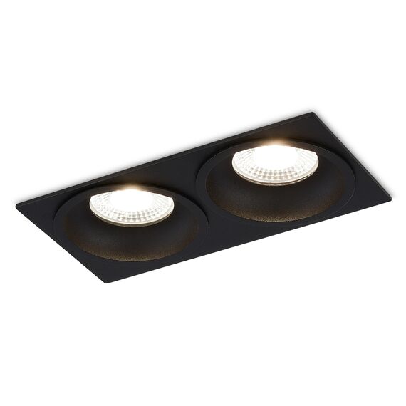 Donolux Frame DL20761B2 Декоративная  двойная рамка для светильника DL20761, 175х89х2.5, черная, изображение 3