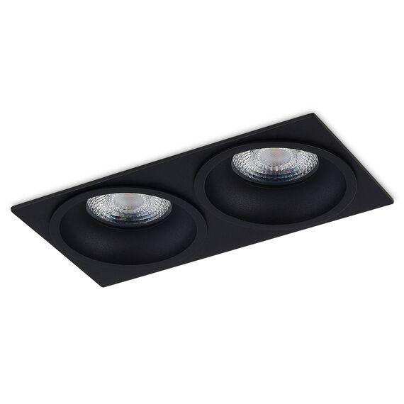 Donolux Frame DL20761B2 Декоративная  двойная рамка для светильника DL20761, 175х89х2.5, черная, изображение 4