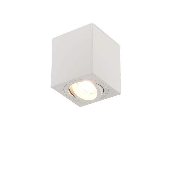 Donolux DL18613SQ1W Накладной светодиодный светильник, GU10, L80xW80хH90мм, IP20, белый, без лампы, изображение 5