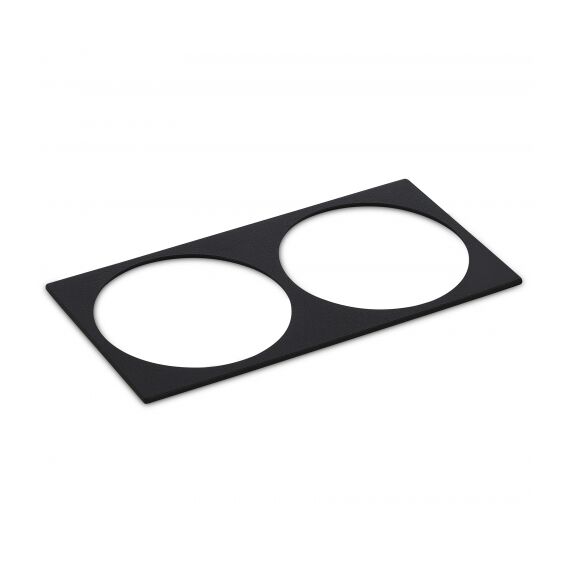 Donolux Frame DL20761B2 Декоративная  двойная рамка для светильника DL20761, 175х89х2.5, черная