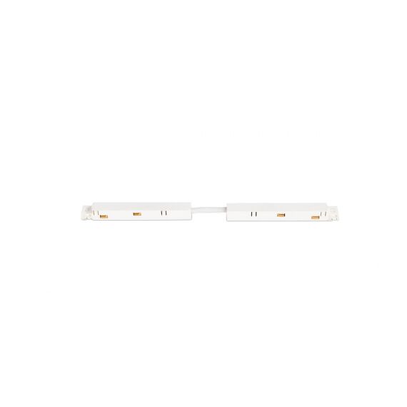 Donolux Connector 90 W Токопроводящий угловой соединитель для подвесного/накладного/встраиваемого шинопровода, провод 5 см, белый
