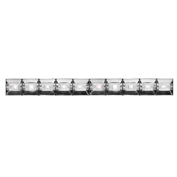 Donolux DL18519M141A20.30.383GB 151 Donolux Led светильник встраиваемый, 20W, 383х74,8мм, H39,8мм, 1800Lm, 30х75°, 3000К, Ra80, IP20, UGR16, к, изображение 2