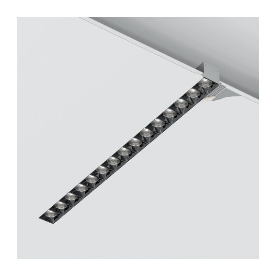 Donolux DL18519M141A30.38.573GB 150 Donolux Led светильник встраиваемый, 30W, 573х74,8мм, H39,8мм, 2700Lm, 38°, 3000К, Ra80, IP20, UGR16, корп