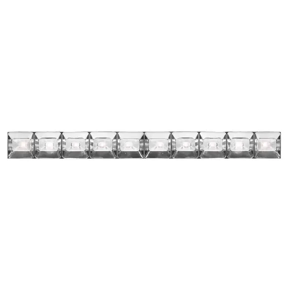 Donolux DL18519M141A20.30.383CH 151 Donolux Led светильник встраиваемый, 20W, 383х74,8мм, H39,8мм, 1800Lm, 30х75°, 3000К, Ra80, IP20, UGR16, к, изображение 2