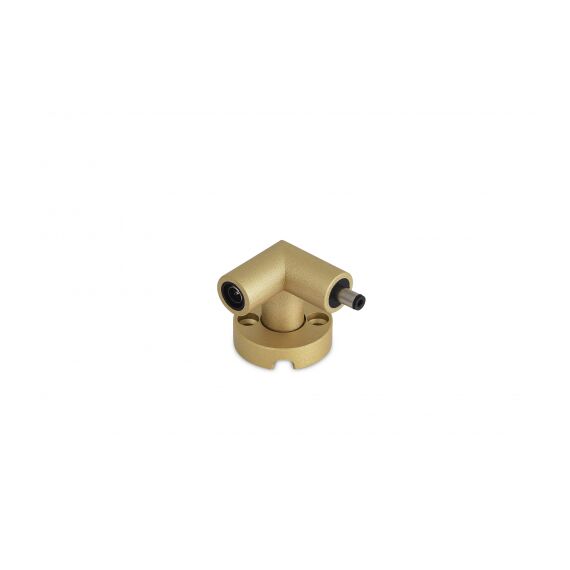 Donolux L Connector R DL20651 Brass Токопроводящий угловой соединитель (правый) для светильника DL20651, DC24В, D36xL53,5xH40,5 мм, латунь