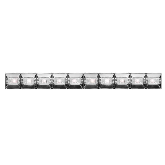 Donolux DL18519M141A20.30.383GB 151 Donolux Led светильник встраиваемый, 20W, 383х74,8мм, H39,8мм, 1800Lm, 30х75°, 3000К, Ra80, IP20, UGR16, к, изображение 2