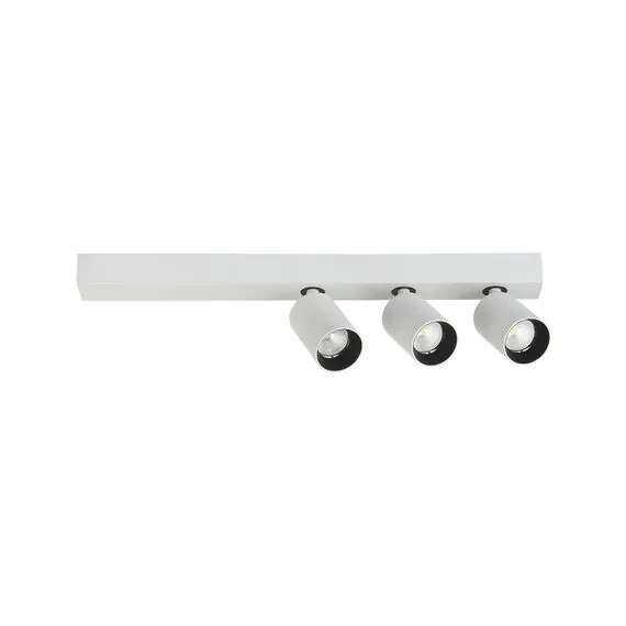 Donolux DL18629-3SQ Светильник накладной LED, 27Вт, D60, 165х560мм, IP20, 3000K, 2220Лм, 32° Ra>90, Белый, изображение 3