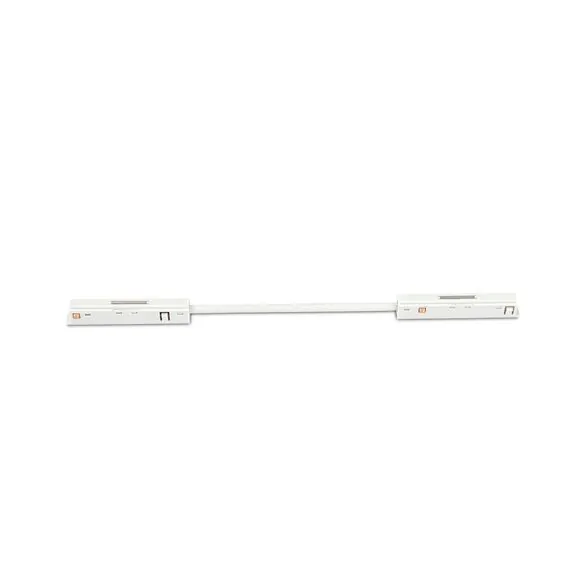 Donolux Сonnector 90 DLS W Токопроводящий угловой соединитель для подвесного/накладного/встраиваемого шинопровода, L158xW11xH14 мм, белый, изображение 3
