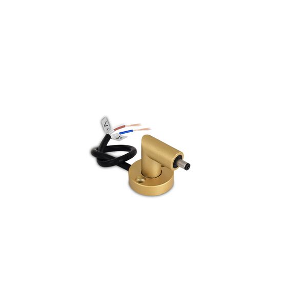 Donolux Power Connector DL20651 Brass Адаптер с подводом питания для светильника DL20651, DC24В, D36xL53,5xH40,5 мм, латунь, изображение 3
